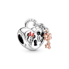 5700302964400 - Micky und Minnie Maus Charm aus 925er Silber