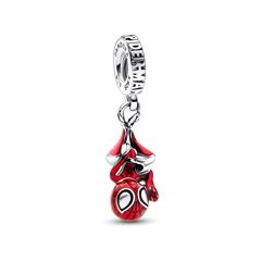 5700303013855 - Marvel Charm Anhänger Spider-Man 925er Silber Emaille