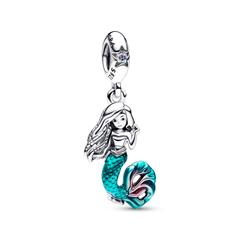 5700303046976 - Arielle Charm-Anhänger aus 925er Silber Disney