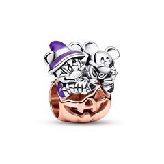 5700303075587 - Disney Micky Maus & Minnie Maus Halloween Kürbis Charm