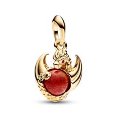 5700303075662 - Game of Thrones Drachenfeuer Charm Anhänger IP Gold