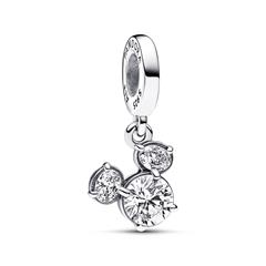 5700303078762 - Disney Charm-Anhänger Mickey Silhouette 925er Silber