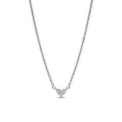 5700303079158 - Damen Herzkette Timeless aus 925er Silber mit Zirkonia