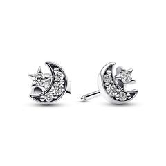 5700303080475 - Sterlingsilber Damen Ohrschmuck Moments Mond und Stern