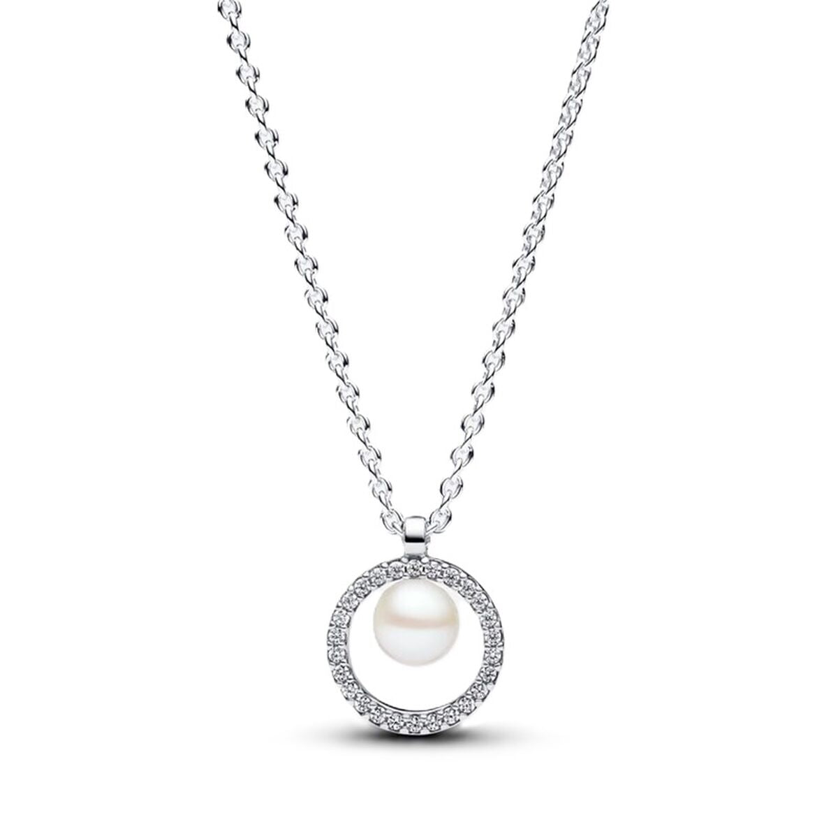 5700303110783 - Halskette aus 925er Silber mit Perle und Zirkonia 5700303110783 - Halskette aus 925er Silber mit Perle und Zirkonia
