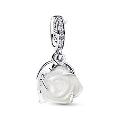 5700303113302 - Charm Anhänger White Rose in Bloom Sterlingsilber