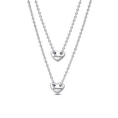 5700303113678 - 2 Herzketten Forever and Always aus Sterlingsilber