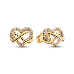 5700303114330 - Damen Ohrstecker Sparkling Infinity Heart