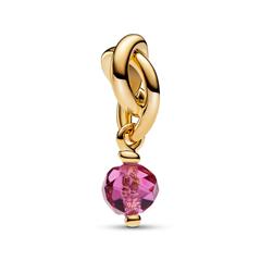 5700303138022 - Moments Charm-Anhänger Oktober IP Gold Glaskristall