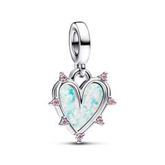 5700303138237 - Doppelter Charm-Anhänger Freundschaft aus 925er Silber