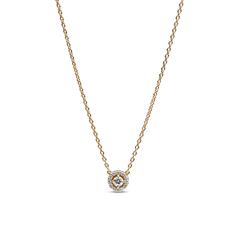 5700303148533 - Halo-Kette für Damen mit Zirkonia vergoldet Timeless 5700303148533 - Halo-Kette für Damen mit Zirkonia vergoldet Timeless