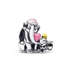 5700303185781 - Disney Dumbo und Mama Slide-Charm Sterlingsilber
