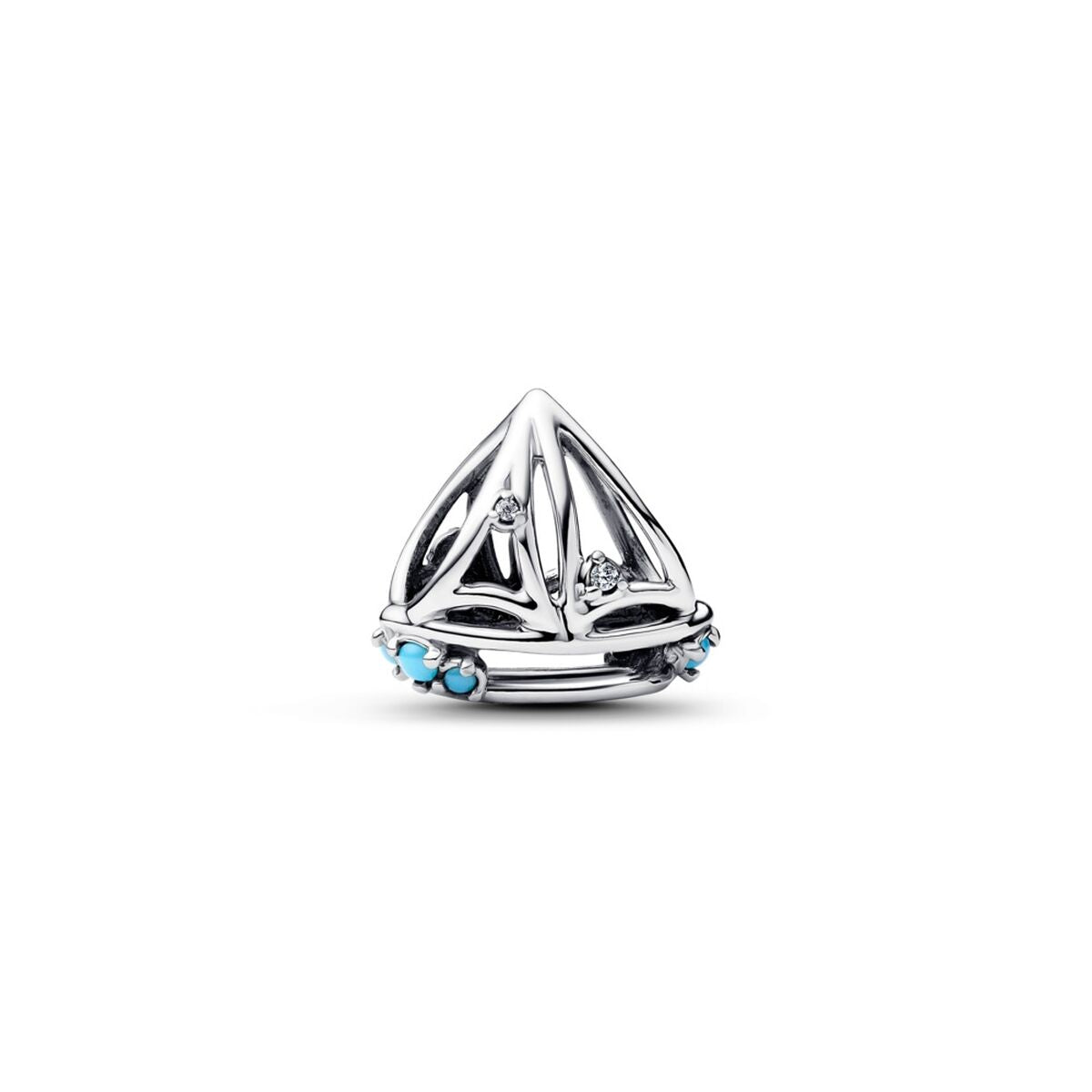 5700303193359 - Moments Slide-Charm Segelboot 925er Silber Zirkonia