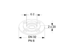 5700390864149 - Ausgleichsstück a 15 r 2 dn 32 535054 je Satz - Grundfos