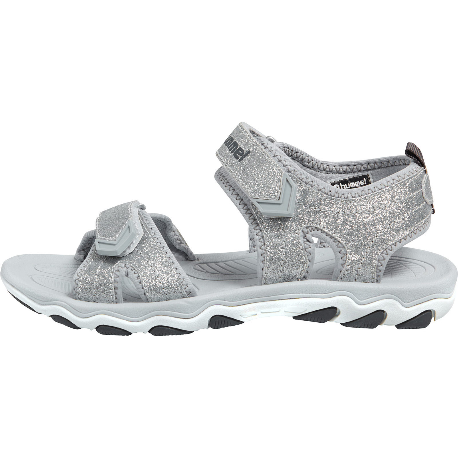 5700495159003 - hummel Sneakers Low GLITTER silber Mädchen Kleinkinder