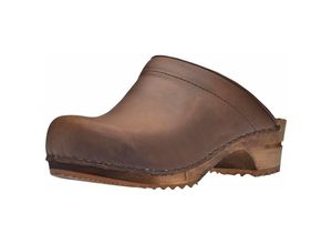 5700712302137 - Damen Clog offen antique braun Gr 42 - Braun