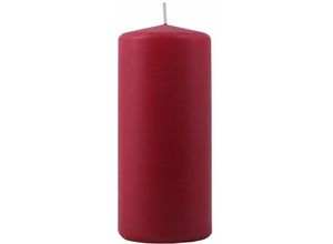 5701141055779 - Diana Candles - Stumpenkerze rubinrot Höhe 15 cm ø 68 cm Kerze