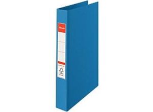 5701216482554 - Ringbuch 23 Ringe 25 mm Karton Polypropylen DIN A4 Blau