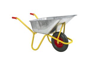 5701747014804 - Beton-Schubkarre BC 1100 pannensichere Bereifung LxB 1310 x 600 mm Ravendo