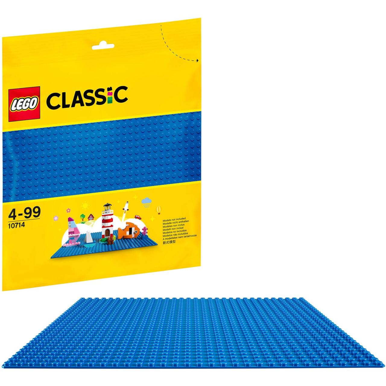 5702016111927 - LEGO Classic Blau Grundplatte 10714 Grundplatte Ab 4 Jahre 5702016111927 - LEGO Classic Blau Grundplatte 10714 Grundplatte Ab 4 Jahre