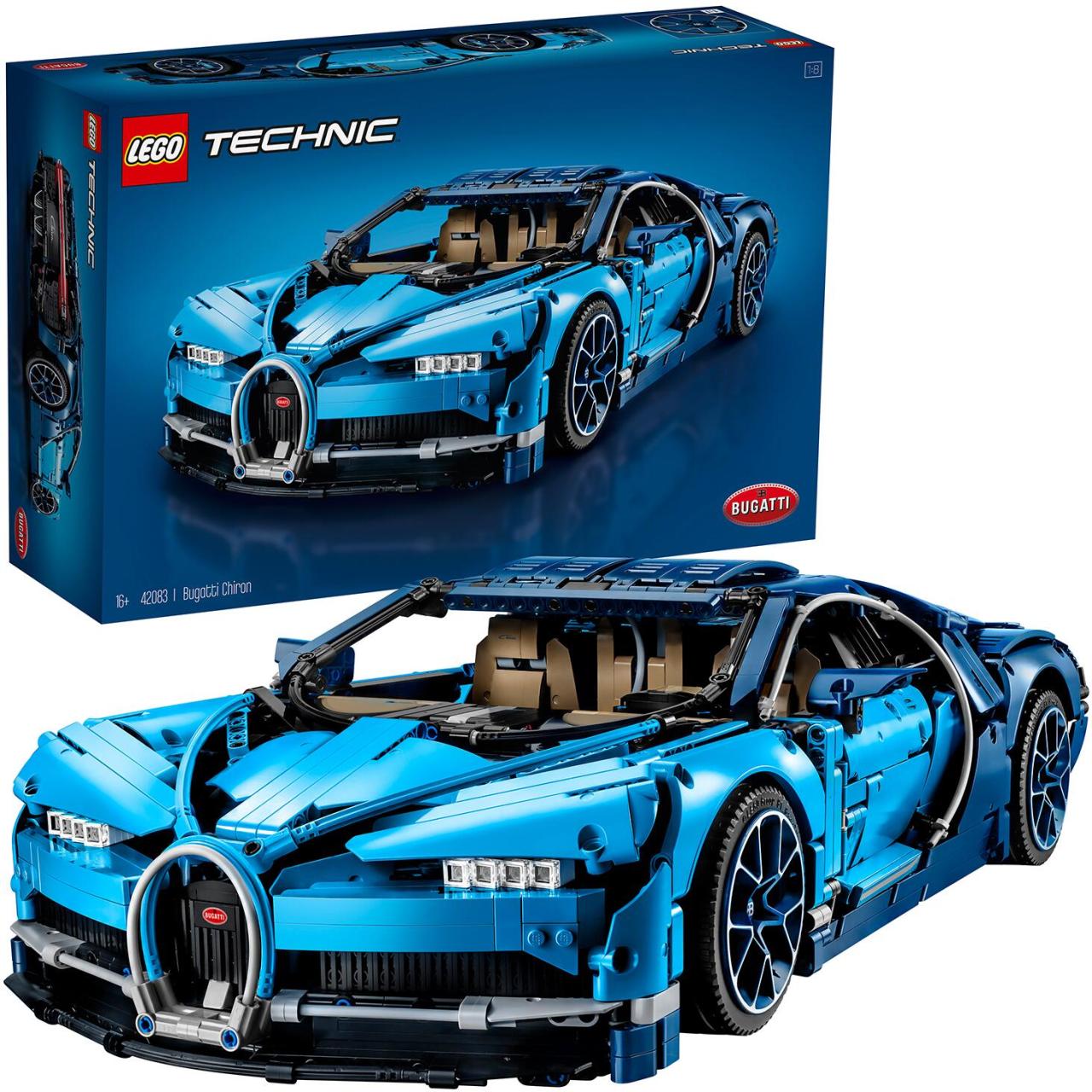 5702016116977 - LEGO Technic Brick Loot Deluxe LED-Beleuchtungsset für LEGO Bugatti Chiron 42083 Bauset Ab 16 Jahre