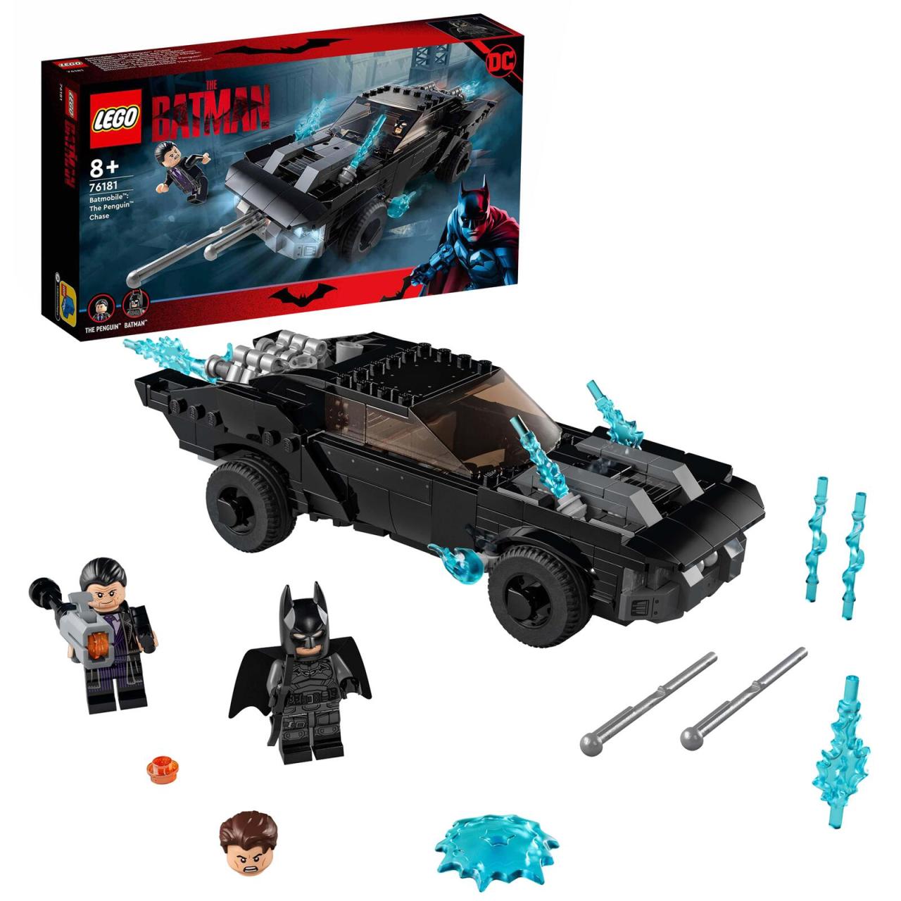 5702016912982 - 76181 DC Super Heroes Batman Batmobile Verfolgung des Pinguins Konstruktionsspielzeug