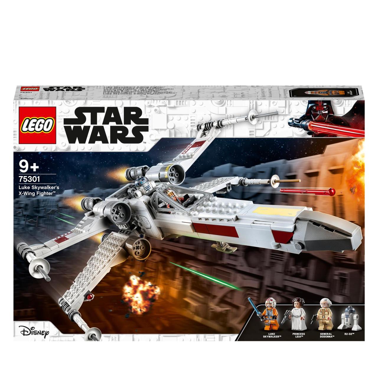 5702016913965 - 75301 Star Wars Luke Skywalkers X-Wing Fighter Konstruktionsspielzeug