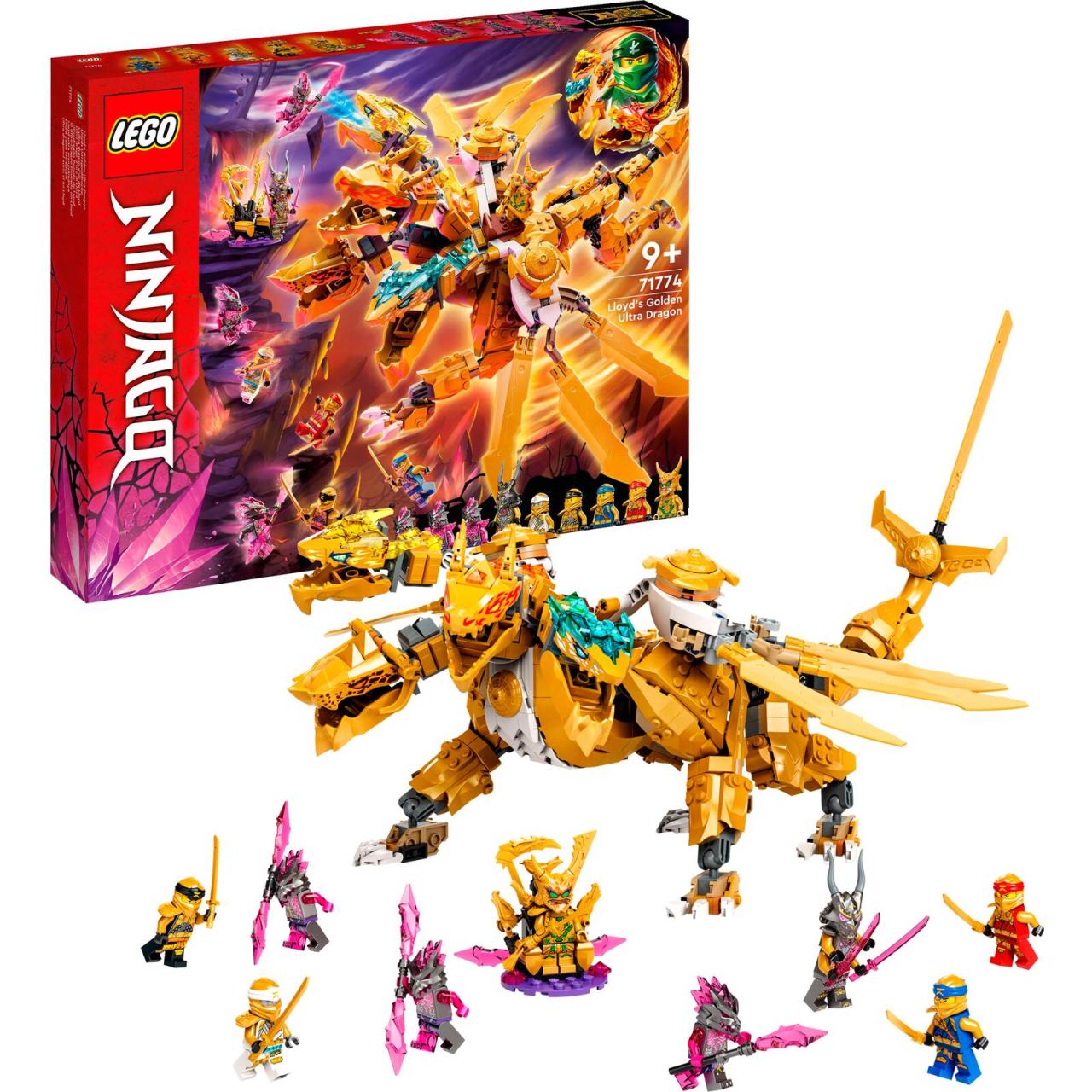 5702017152066 - 71774 Ninjago Lloyds Ultragolddrache Konstruktionsspielzeug