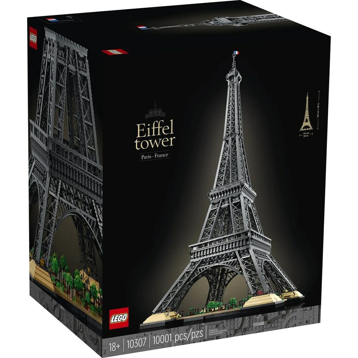 5702017153292 - Playset Icons Eiffel Tower - Paris France 10307 10001 Stücke 57 x 149 x 57 cm