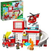 5702017153681 - 10970 DUPLO Feuerwehrwache mit Hubschrauber Konstruktionsspielzeug