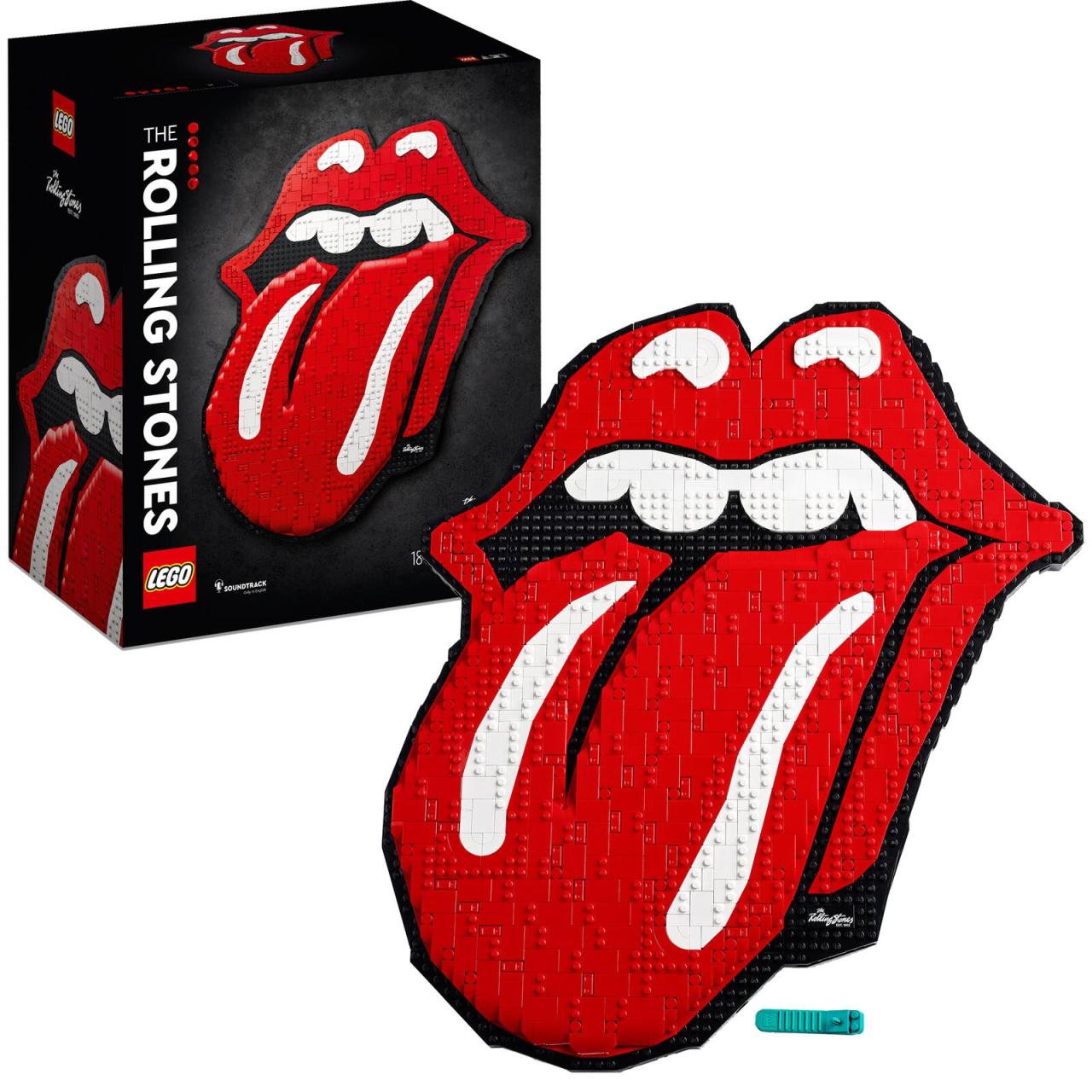 5702017153988 - 31206 Art The Rolling Stones Logo Konstruktionsspielzeug