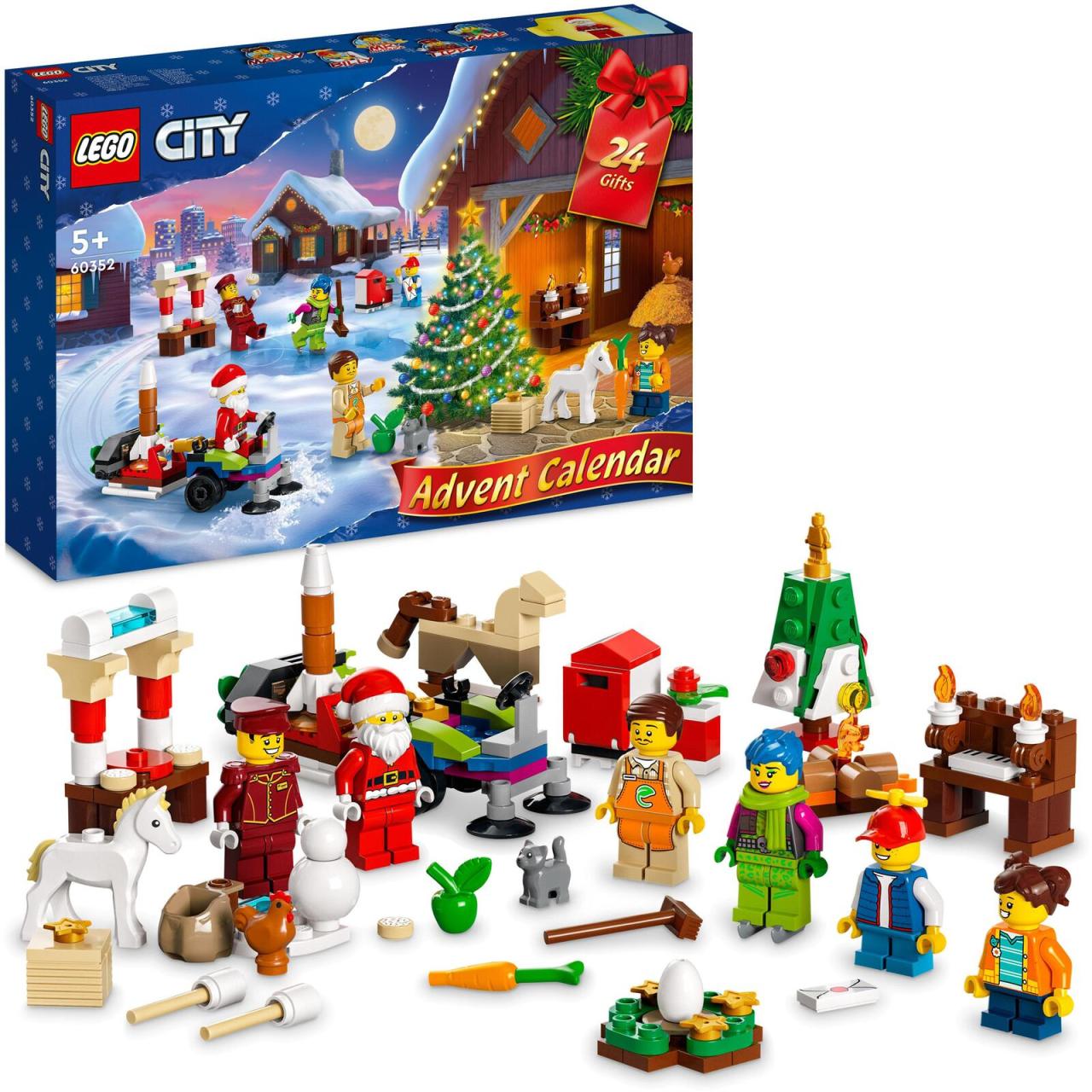 5702017161839 - City Adventskalender 60352 Abenteuer Spielset Weihnachten