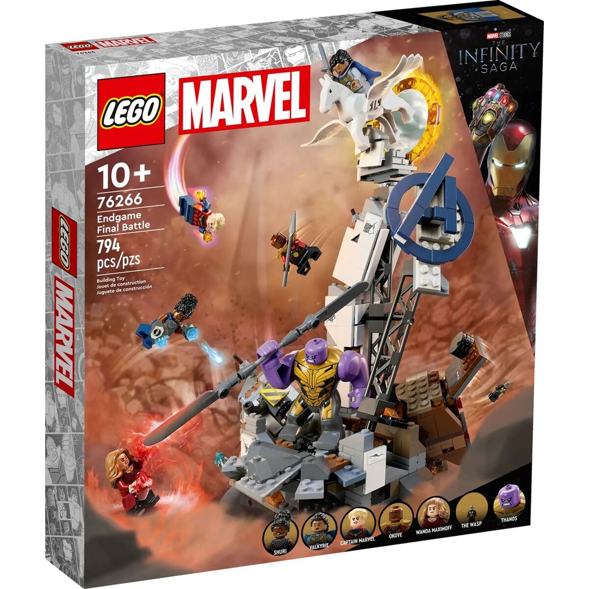 5702017419824 - LEGO Marvel Super Heroes 76266 Endgame - Letztes Kräftemessen