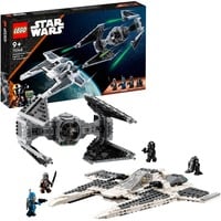 5702017421339 - 75348 Star Wars Mandalorianischer Fang Fighter vs TIE Interceptor Konstruktionsspielzeug