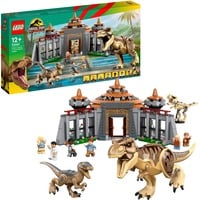 5702017421964 - 76961 Jurassic World Angriff des T rex und des Raptors auf das Besucherzentrum Konstruktionsspielzeug