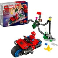 5702017590264 - 76275 Marvel Super Heroes Motorrad-Verfolgungsjagd Spider-Man vs Doc Ock Konstruktionsspielzeug