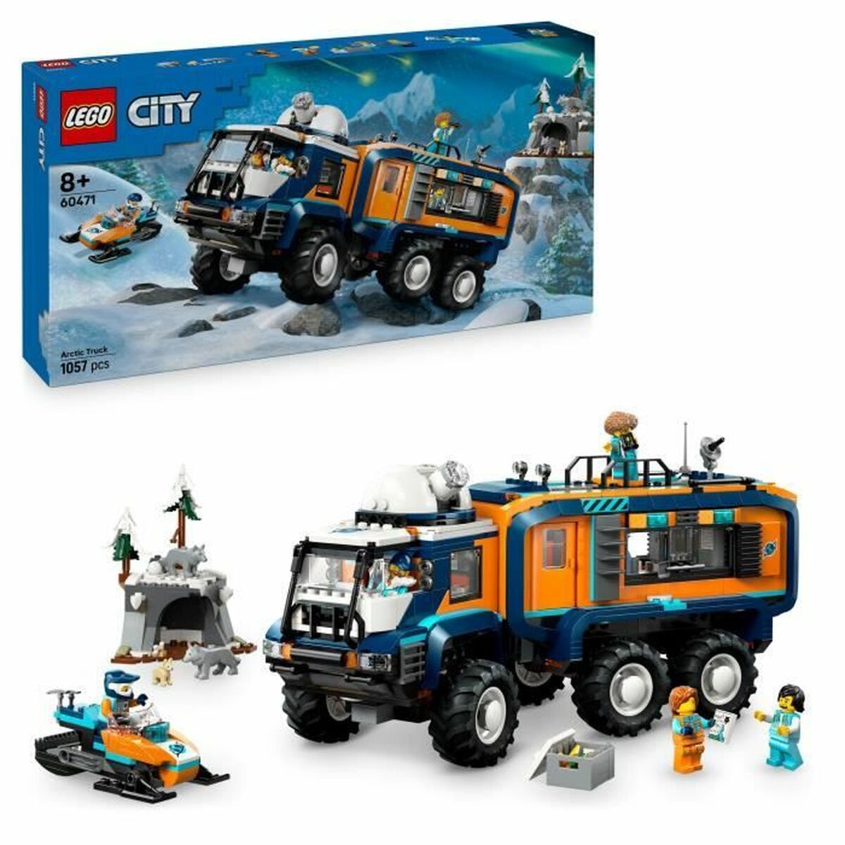 5702017812670 - 60471 City Arktis-Truck mit Labor Konstruktionsspielzeug
