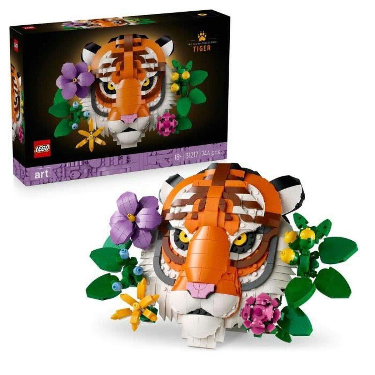 5702017814452 - 31217 Art Fauna Collection - Tiger Konstruktionsspielzeug