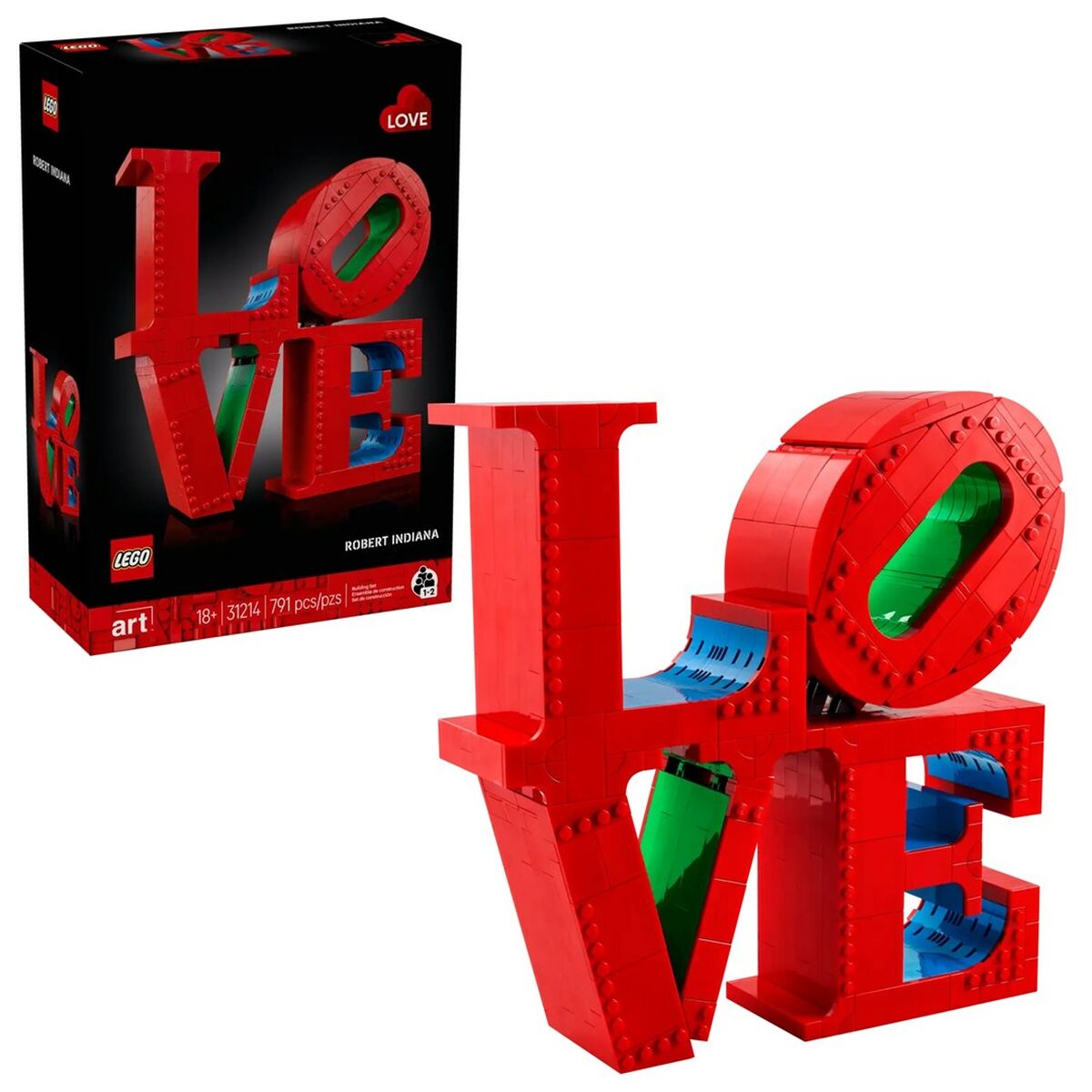 5702017814698 - Konstruktionsspielzeug love rindiana art Lego