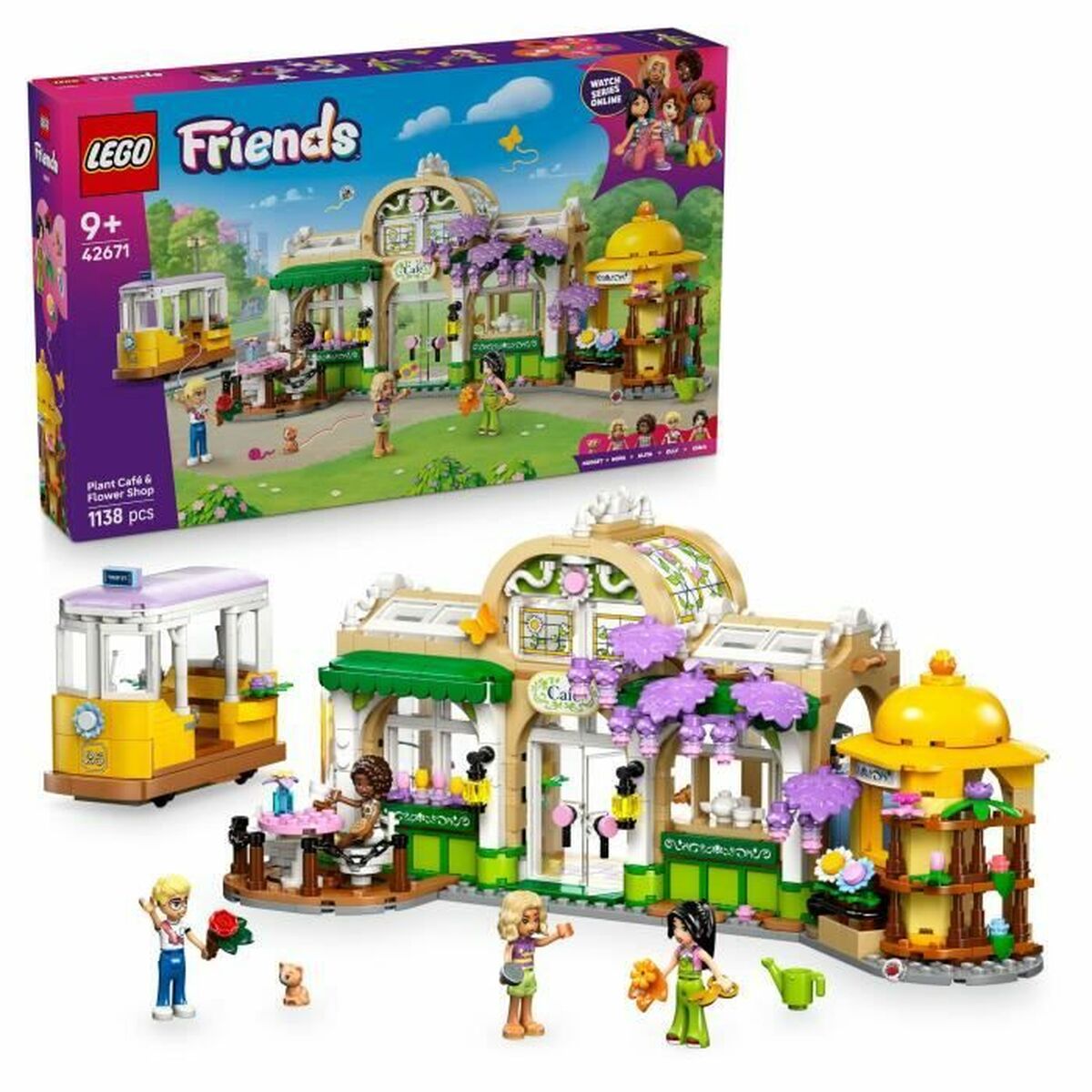 5702017815343 - 42671 Friends Pflanzencafé und Blumenkiosk Konstruktionsspielzeug