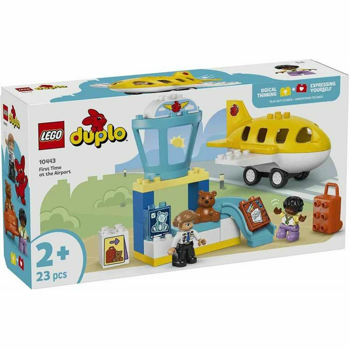 5702017815831 - 10443 DUPLO Town Erster Besuch im Flughafen Konstruktionsspielzeug