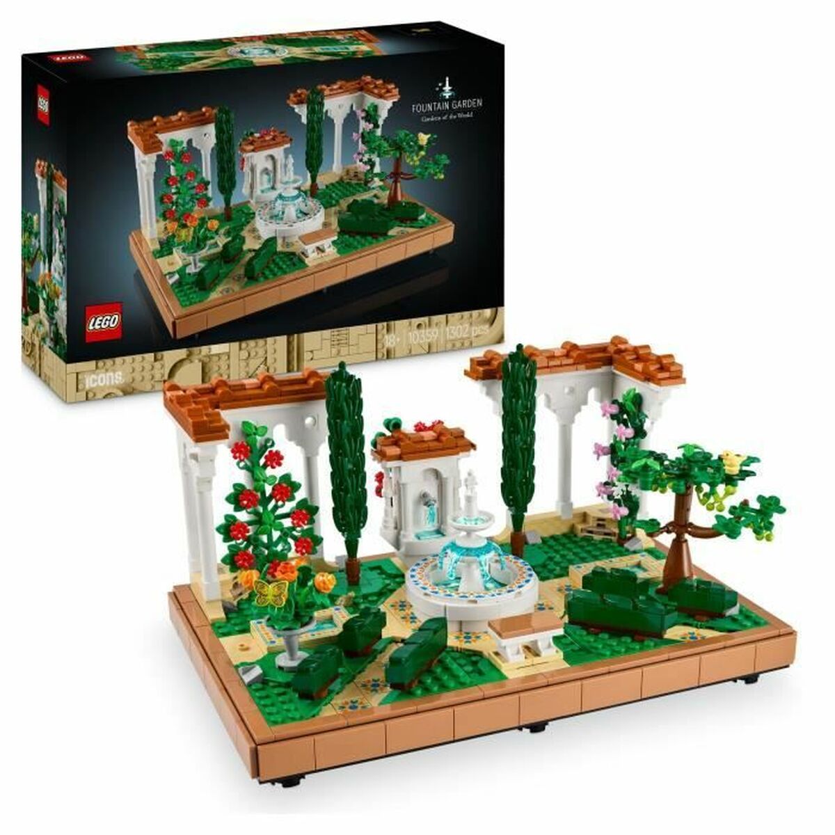5702017815879 - 10359 Icons Springbrunnengarten Konstruktionsspielzeug 5702017815879 - 10359 Icons Springbrunnengarten Konstruktionsspielzeug