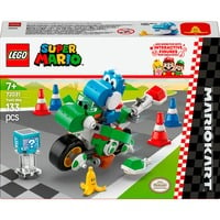 5702017816487 - 72031 Super Mario - Mario Kart Yoshi-Bike Konstruktionsspielzeug