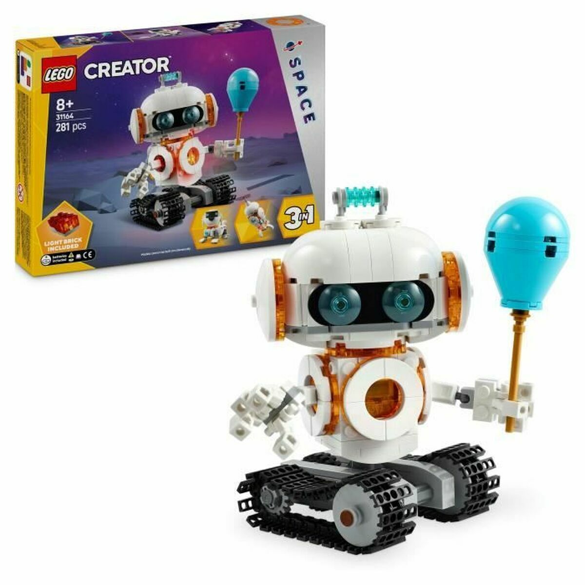 5702017822396 - 31164 Creator 3- in-1 Weltraum-Roboter Konstruktionsspielzeug