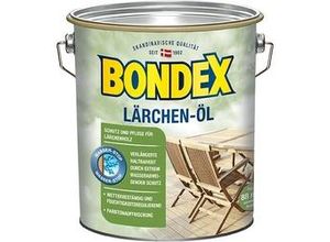 5702160208436 - Ppg-bondex - Bondex Lärchen Öl Holzschutz Holzpflege Witterungsschutz Holzöl Möbel Lärche 4L