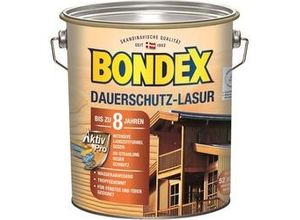 5702160235593 - Dauerschutz Lasur 4 l nussbaum Holzlasur Schutzlasur Holzschutz Aussen - Bondex