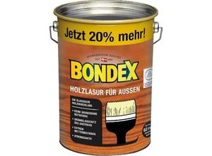 5702160346008 - Holzlasur für Außen 48 l teak Lasur Holz Holzschutz Schutzlasur - Bondex