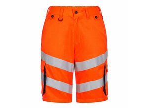 5702820474706 - Warnschutz Shorts Safety Light Herren 6545-319-10165 Gr 42 orange blau - orange blau - Engel