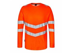 5702820545123 - Warnschutz Langarmshirt Safety 9545-182-10 Gr xl orange - orange - Engel