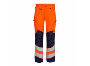 5702820597825 - Warnschutz Bundhose Safety Herren 2544-314-10165 Gr 74 orange blue ink - orange blue ink - Engel